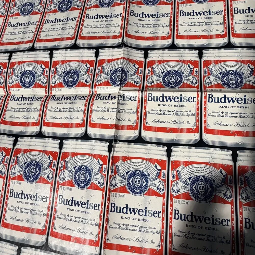 Vintage 1983 Budweiser Beer Can Gift Wrap 20